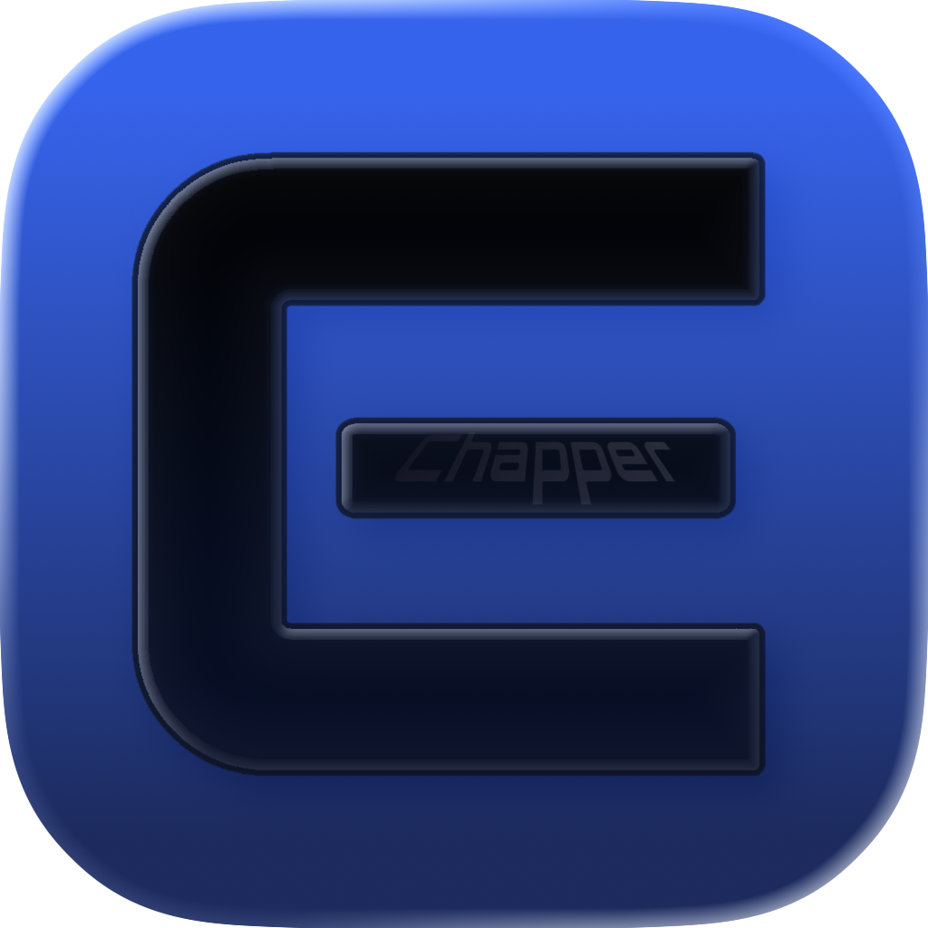 Chapper Icon: The icon for the Chapper App by Prevolut